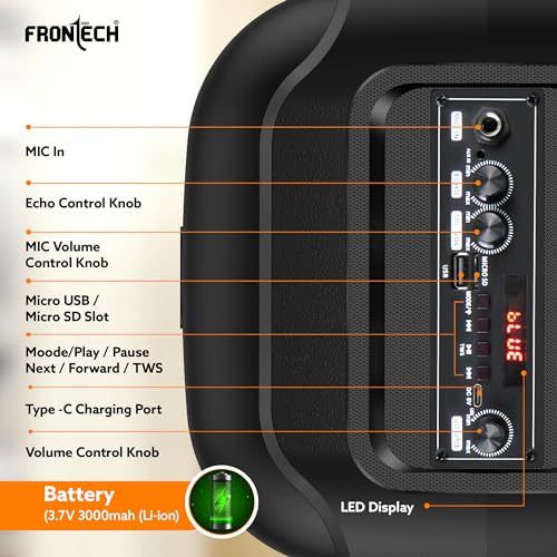 FRONTECH Solo Multimedia Wireless Trolley