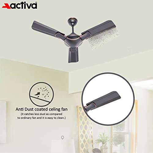 ACTIVA Corolla 900mm Ceiling Fan