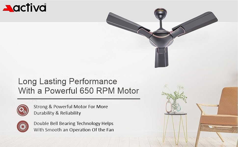 ACTIVA Corolla 900mm Ceiling Fan