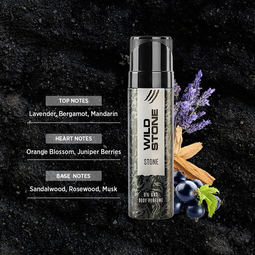Wild Stone Stone and Bronze Perfume Body Spray - For Men (240 m...more - Image 2