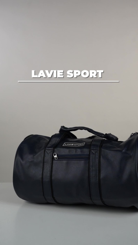 Lavie Sport 33 L Gym Duffel Bag - Olympic Gym Bag - Blue - Image 3