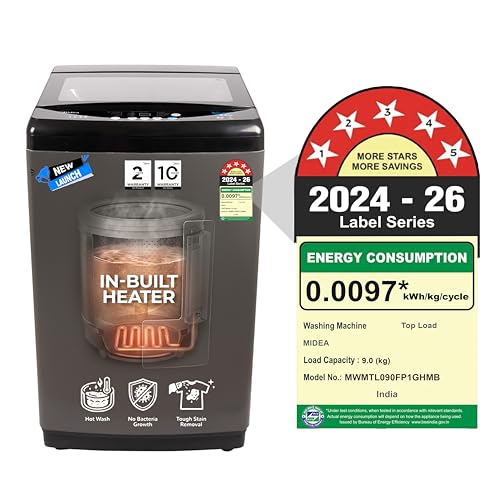 Midea 9 Kg 5 Star