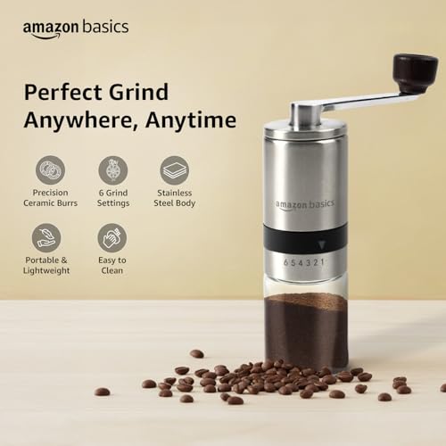 Amazon Basics Manual Coffee Grinder