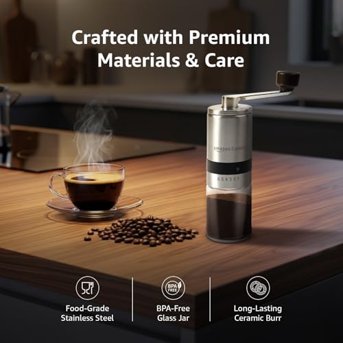 Amazon Basics Manual Coffee Grinder
