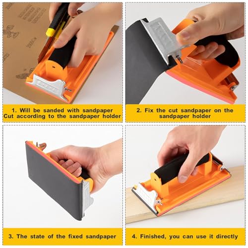AASONS Handle Sander With Sponge