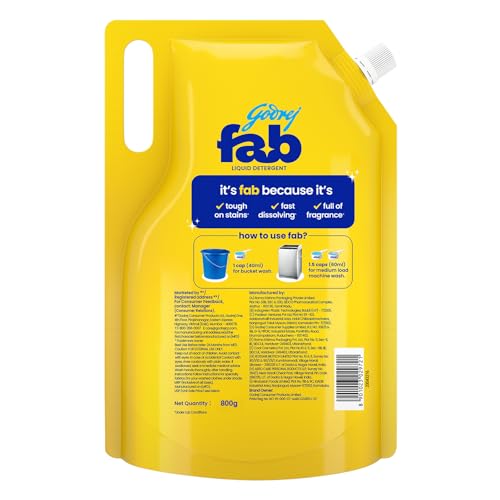 Godrej Fab Liquid Detergent Refill