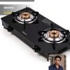 BAJAJ UCX 2B Glass Manual Gas Stove (2 Burners) - Image 3