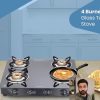 BAJAJ UCX 2B Glass Manual Gas Stove (2 Burners) - Image 4