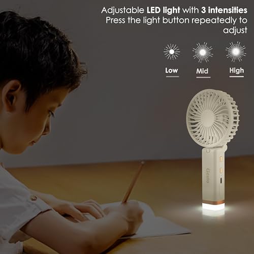 Gesto Portable Fan Rechargeable