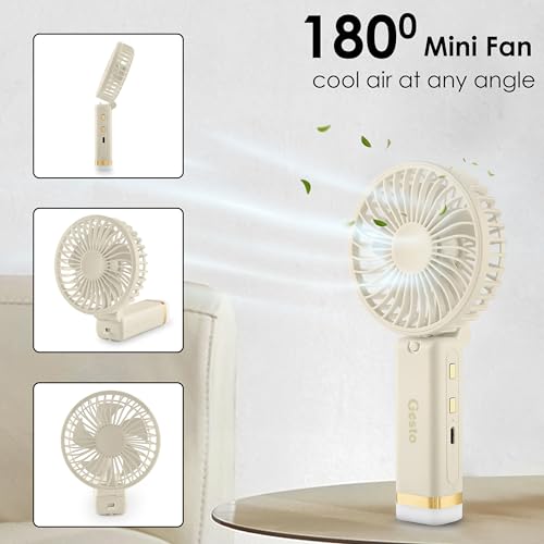 Gesto Portable Fan Rechargeable
