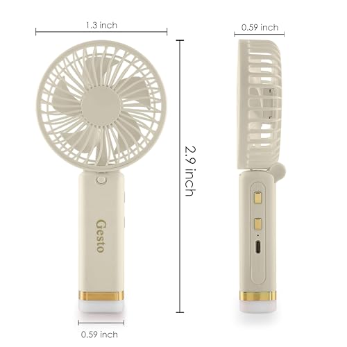 Gesto Portable Fan Rechargeable