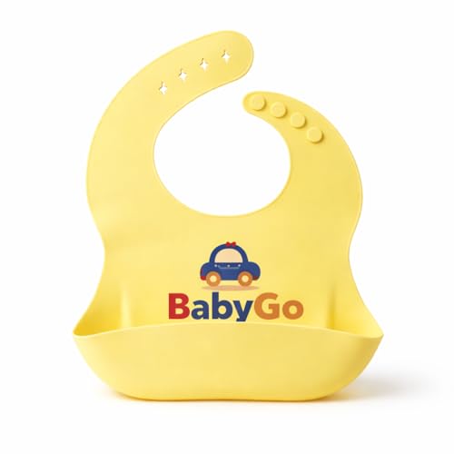 BabyGo Silicone Bib for Feeding