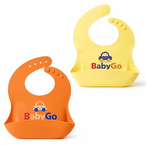 BabyGo Silicone Baby Bibs