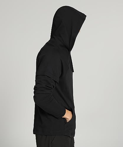 Puma Men Cotton Blend Regular Fit Hooded Sweatshirt - Image 2
