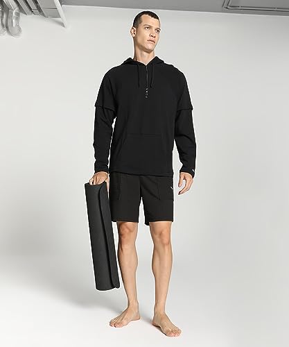Puma Men Cotton Blend Regular Fit Hooded Sweatshirt - Image 5