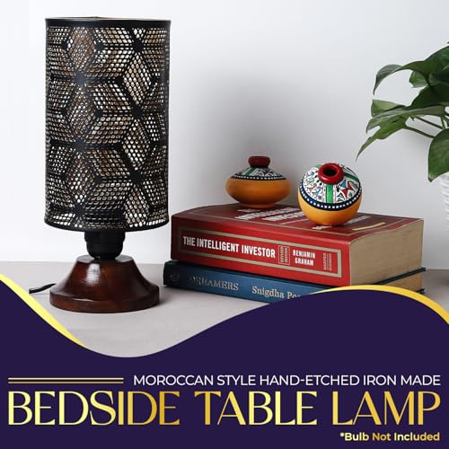 Lexton Moroccan Style Hand-Etched Iron