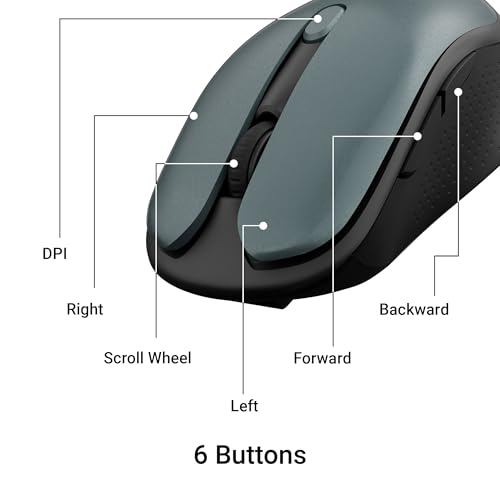 ZEBRONICS Charm Rechargeable Wireless Mouse