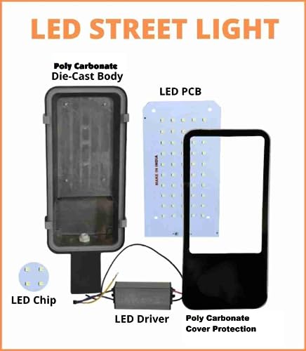 PE 50W LED Street Light