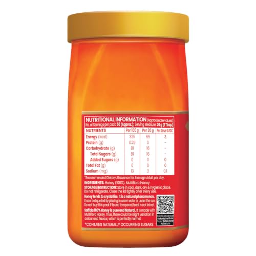 Saffola Honey Active, 1kg, Made