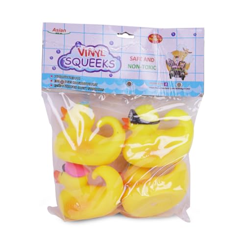 Squeeze Captain Ducks 757- 4pcs for Toddlers /Bath Toys for Kids - Image 6