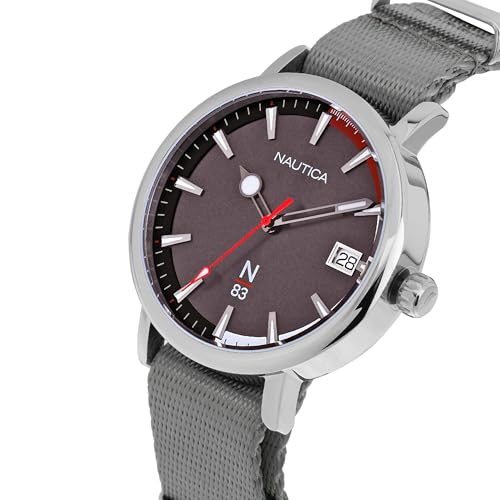 Nautica Round 42mm Gray Dial Analog Men Watch - NAPMYF302 - Image 2