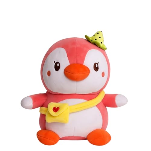 KIDSSTORE Pink Penguin Plush Toy