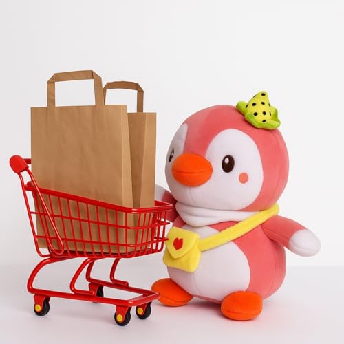 KIDSSTORE Pink Penguin Plush Toy