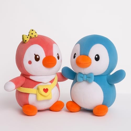 KIDSSTORE Pink Penguin Plush Toy