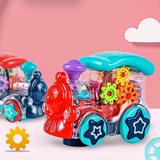 Goyal's Transparent Gear Train 3D