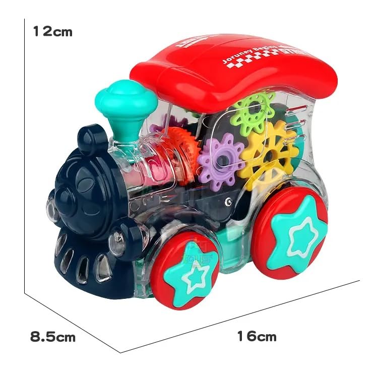 Goyal's Transparent Gear Train 3D