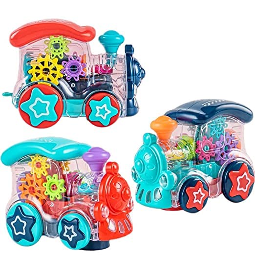 Goyal's Transparent Gear Train 3D