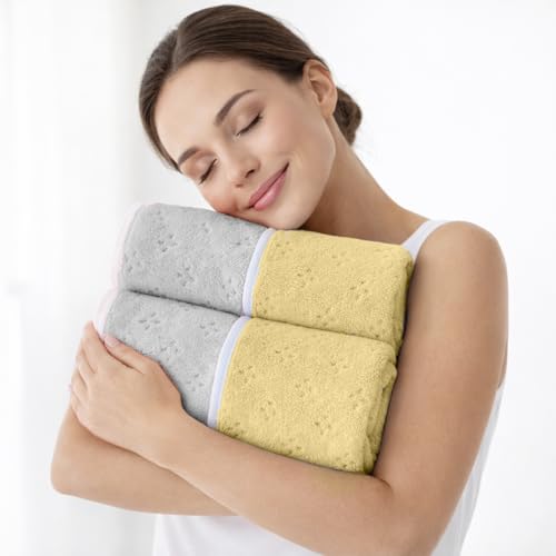 MAXOSHINE Microfiber Towels for Bath