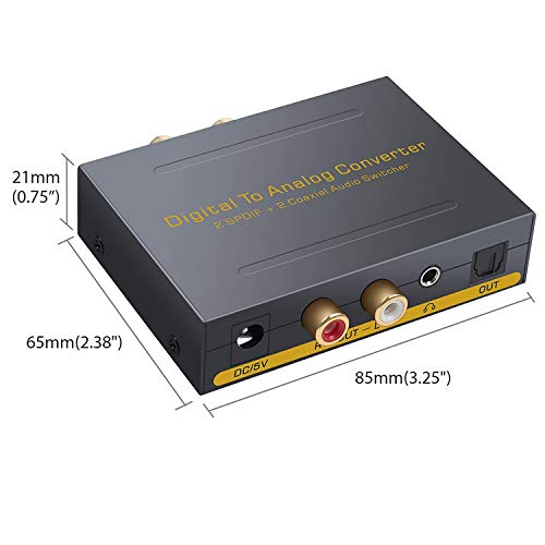 Digital to Analog Powered Audio