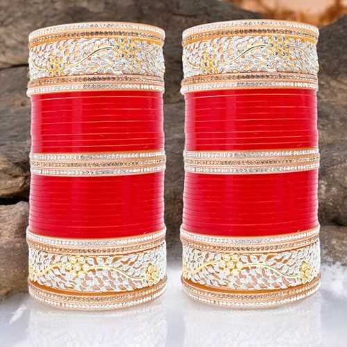 Lucky Jewellery Bridal Bangle Set