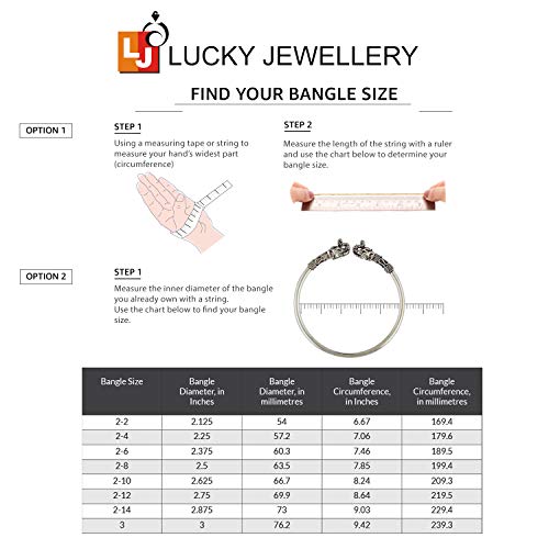 Lucky Jewellery Bridal Bangle Set