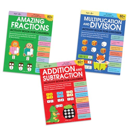 Math Activity Books Bundle 2