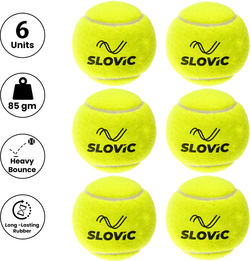 REEBOK ACBT006 Cricket Tennis Ball (Standard, Pack of 12, Orange) - Image 5