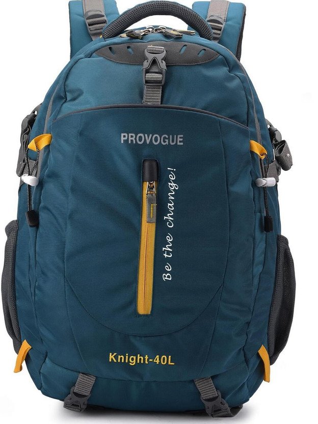WROGN Large 40 L Laptop Backpack with Port and Rain Cover (Blue) - Image 7