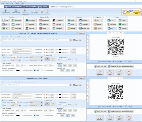 DRPU Barcode Maker Software Corporate