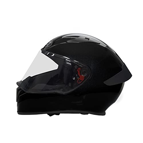 Studds Thunder Full Face Helmet with Clear Visor (Black L) - Image 3