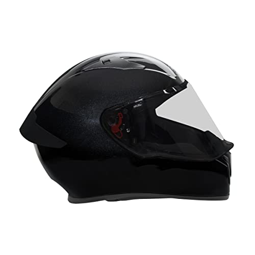 Studds Thunder Full Face Helmet with Clear Visor (Black L) - Image 5