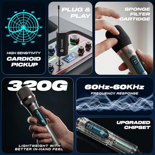 DIGIMORE UHF Wireless Microphone