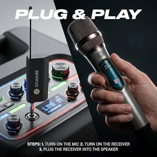 DIGIMORE UHF Wireless Microphone