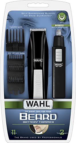 Wahl 5537-1801 Beard Trimmer with Additional Personal Trimmer (Black) - Image 3