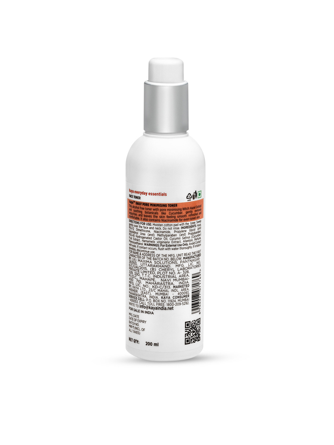 Kaya Pore Minimising Toner - Even Skin Tone - All Skin Types 200ml - Image 2
