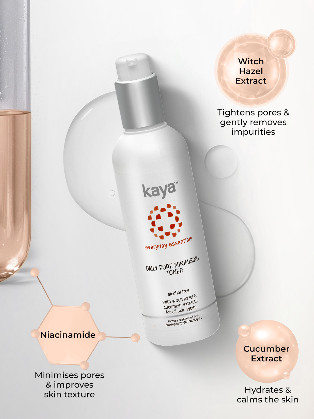 Kaya Pore Minimising Toner - Even Skin Tone - All Skin Types 200ml - Image 5