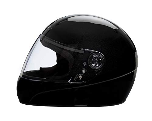 Studds Chrome SUPER Full Face Helmet (Black, L) - Image 4