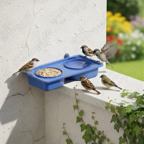 2-in-1 Dana Pani Bird Feeder