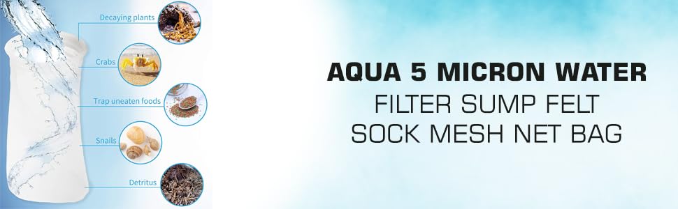 AQUANERO+ Sediment Filter Bag 5
