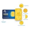 Muthoot Pappachan Swarnavarsham 24K (999) Yellow Gold Bar 1 Gm - Image 2